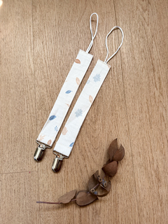 Porta Chupete Tusor Magnolia - comprar online