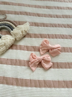 Hebilla moño rosa claro - comprar online
