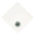 Guardanapo Off White com Bordado Margarida Petróleo - comprar online