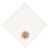 Guardanapo Off White com Bordado Margarida Bege