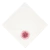 Guardanapo Off White com Bordado Margarida Rosa