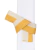 Porta Guardanapo Nózinho Listrado Amarelo - comprar online
