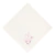 Guardanapo Off White com Bordado Folhas ao Vento Rosa - comprar online
