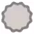 Bicolor Ondulado Waterproof Placemat Ice