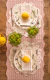 Pink Foglia Table Runner - Pistacchio Home