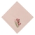 Guardanapo Rosa Chá com Bordado Tulipa Rose
