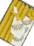 Set - Luna Yellow with Rainbow Butterfly (4 complete places)