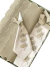 Kit Stella Bege com Eucalipto (4 lugares completos)