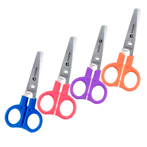 TIJERA PIZZINI 4" 1/4 PUNTA REDONDA