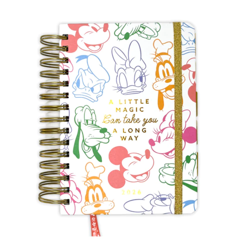 AGENDA 2026 MOOVING - MICKEY & FRIENDS - DIARIA 15x21 cm - comprar online