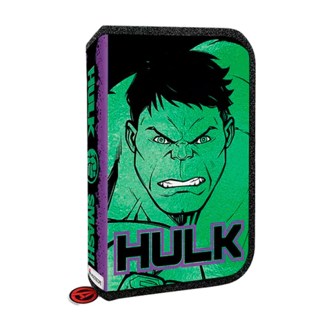 CARTUCHERA MULTISCOPE HULK 1 CIERRE DESPLEGABLE - comprar online