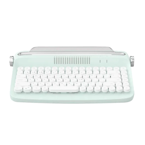 TECLADO INÁLAMBRICO VINTAGE IBI CRAFT MINT