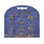 PAPER CLIPS CON FORMA MOOVING HARRY POTTER X 6