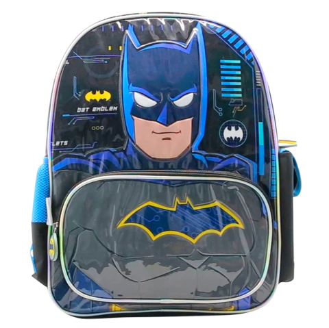 MOCHILA CRESKO BATMAN 18" ESPALDA CON LUCES