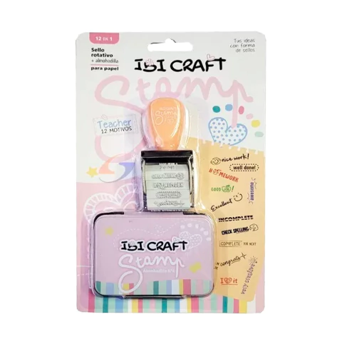 SELLO ROTATIVO IBICRAFT TEACHER 12 EN 1