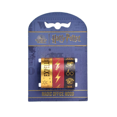 WASHI TAPE MOOVING HARRY POTTER X3