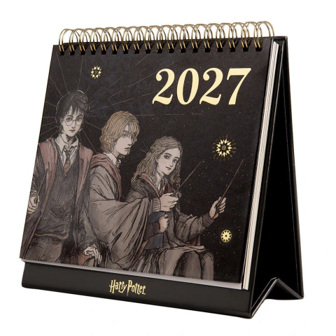 CALENDARIO 2027 MOOVING - HARRY POTTER DE ESCRITORIO