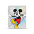 CUADERNO MOOVING MICKEY MOUSE ESPIRALADO TAPA DURA 16X21 80 HOJAS RAYADO