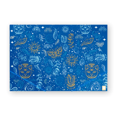 CARPETA N°6 BIG LIFE - ASTROLOGÍA - CON ELÁSTICOS - comprar online