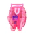 MOCHILA WABRO PRINCESAS FRIENDS ARE MAGIC 12" CON CARRO - comprar online