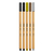 MICROFIBRA STABILO POINT 88 TONOS GRISES Y SEPIA X 5