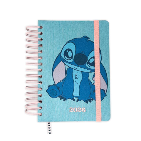 AGENDA 2026 MOOVING - STITCH - DIARIA 15x21 cm - comprar online