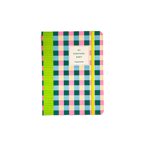 AGENDA MONOBLOCK 2027 - MI SUPERPLÁN RAINBOW DANCER - SEMANAL 14 X 20 CM
