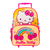 MOCHILA WABRO - HELLO KITTY ARCOIRIS AMARILLO - 16" CARRO