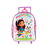 MOCHILA WABRO - GABBY WORLD VIOLETA - 12" CARRO