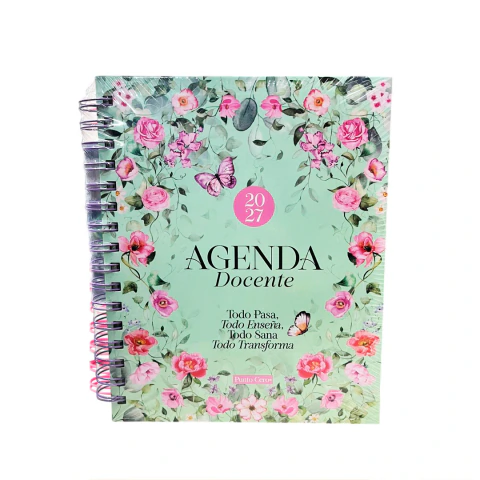 AGENDA PUNTO CERO DOCENTE - TODO PASA - SEMANAL 15,5 X 22,5 CM