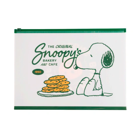 SOBRE CIERRE ZIP MOOVING SNOOPY A4