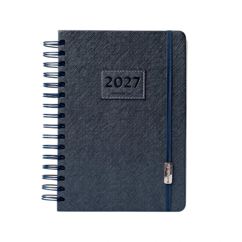 AGENDA FW 2027 MINIMALISTA - COBALT - 15X21 CM SEMANAL