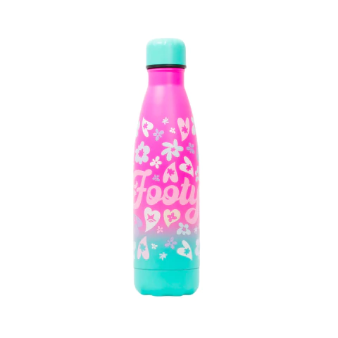 BOTELLA FOOTY TERMICA - FLOWERS - ACERO INOXIDABLE 500ML - comprar online