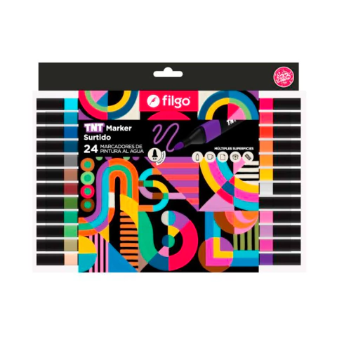 MARCADORES FILGO - TNT MARKER - MULTIPLE SUPERFICIE AL AGUA - X24 - comprar online