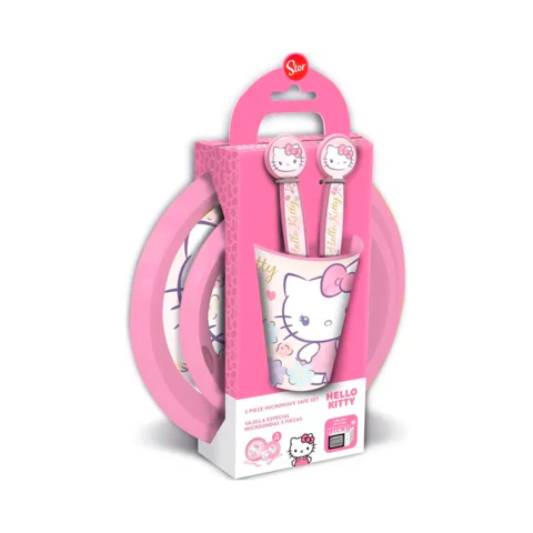GIFT BOX WABRO - HELLO KITTY - 5 PIEZAS