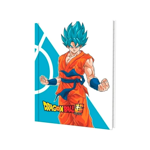 CUADERNO MOOVING DRAGON BALL COSIDO TAPA DURA 16X21 48 HOJAS RAYADO