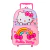 MOCHILA WABRO - HELLO KITTY ARCOIRIS ROSA - 16" CARRO