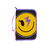 CARTUCHERA DESPLEGABLE FOOTY - HAPPY SMILE NEGRA - 1 CIERRE