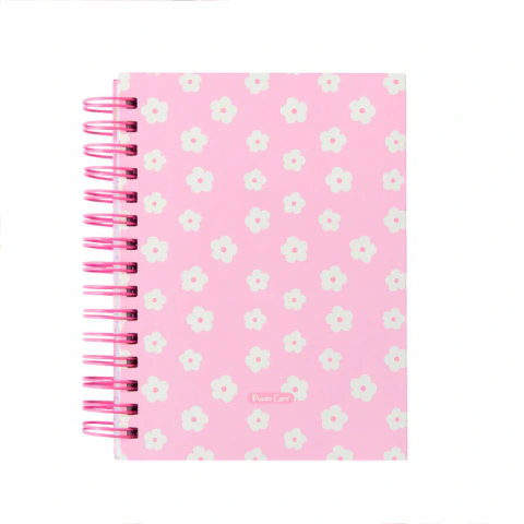 AGENDA PERPETUA PUNTO CERO PINTAR - FLORCITAS - SEMANAL 15 X 21 CM