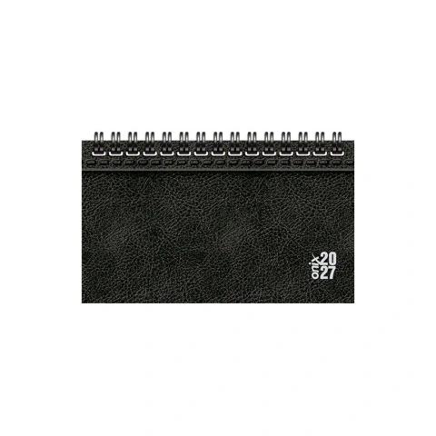 AGENDA ONIX 2027 UOMO BLACK - SEMANAL 16,5x9,5