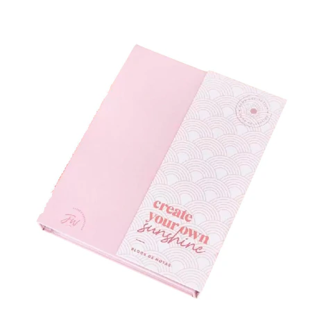 CUADERNO FW IMANTADO TRIPTICO BOHO + LAPICERA