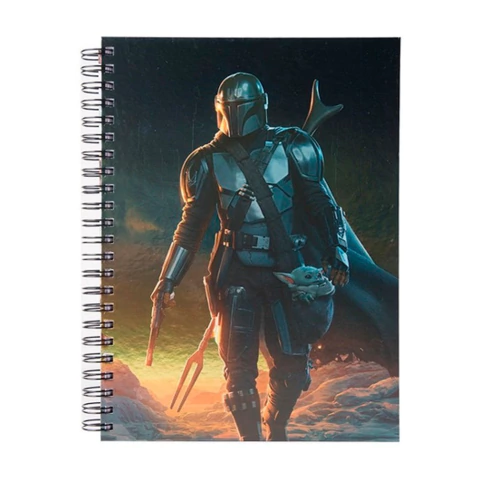 CUADERNO A4 PPR STAR WARS 120 HOJAS RAYADAS TAPA DURA