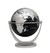 GLOBO TERRÁQUEO POLÍTICO GLOTER NEGRO CON BASE DE PLÁSTICO 10CM