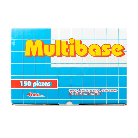 MULTIBASE FIME 150 PIEZAS JUEGO DIDÁCTICO MATEMÁTICO