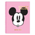 CUADERNO MOOVING MICKEY MOUSE UNIVERSITARIO A4 TAPA FLEXIBLE 80 HOJAS CUADRICULADO