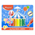CRAYONES DE CERA MAPED COLOR´PEPS WAX JUMBO X 12