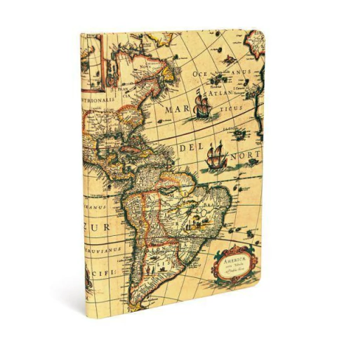 CUADERNO PAPERBLANKS HEMISFERIO OCCIDENTAL MIDI RAYADO