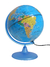 GLOBO TERRÁQUEO POLÍTICO GLOTER CON LUZ Y BASE DE PLÁSTICO 20CM