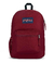 MOCHILA JANSPORT CROSS TOWN RUSSED RED ORIGINAL 2023