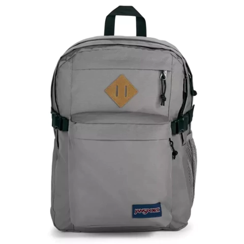 MOCHILA JANSPORT MAIN CAMPUS GRAPHITE GREY ORIGINAL 2023
